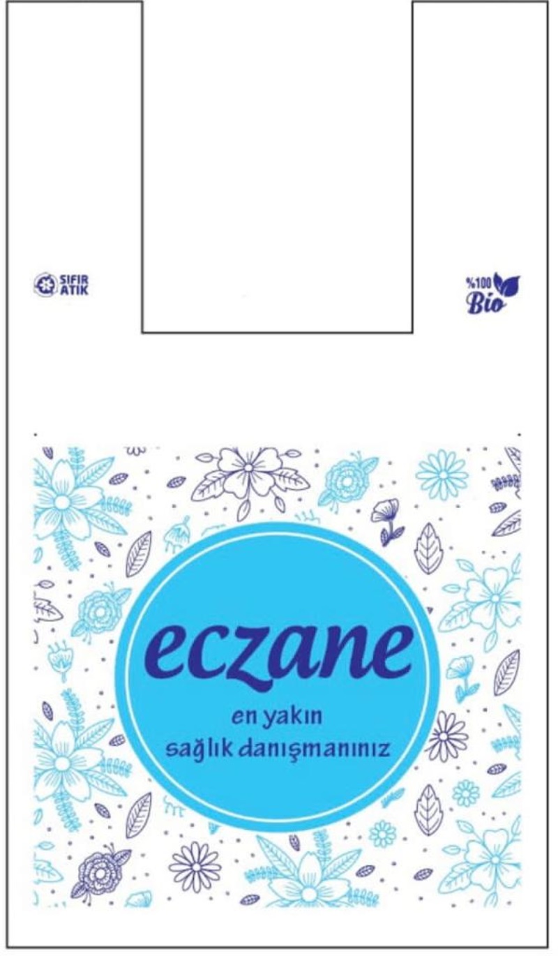 Bio Atlet Eczane Poşeti 20 x 35 cm (1 Kg)