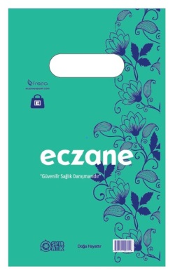 Bio El Geçme Eczane Poşeti Tabletlik - Yeşil - 17x27 Cm (1 Kg)