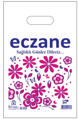 Bio El Geçme Eczane Poşeti  22 x 35 Cm  (1 Kg)