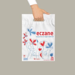 Bio El Geçme Eczane Poşeti  30 x 40 Cm (1 Kg)